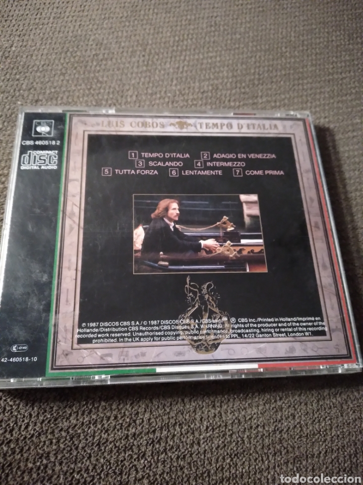 CDs de m&uacute;sica: Cd - LUIS COBOS &rdquo;TEMPO DITALIA&rdquo; - Foto 3