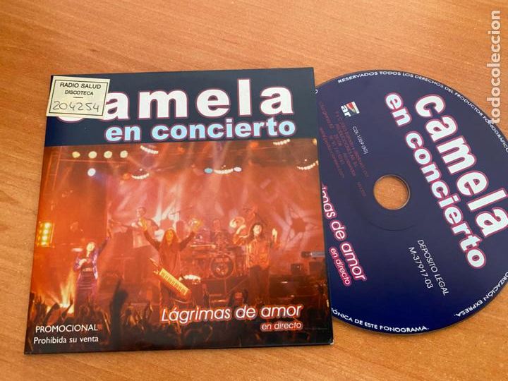 Music CDs: CANELA EN CONCIERTO (LAGRIMAS DE AMOR) CD SINGLE PROMO (CDIM3)