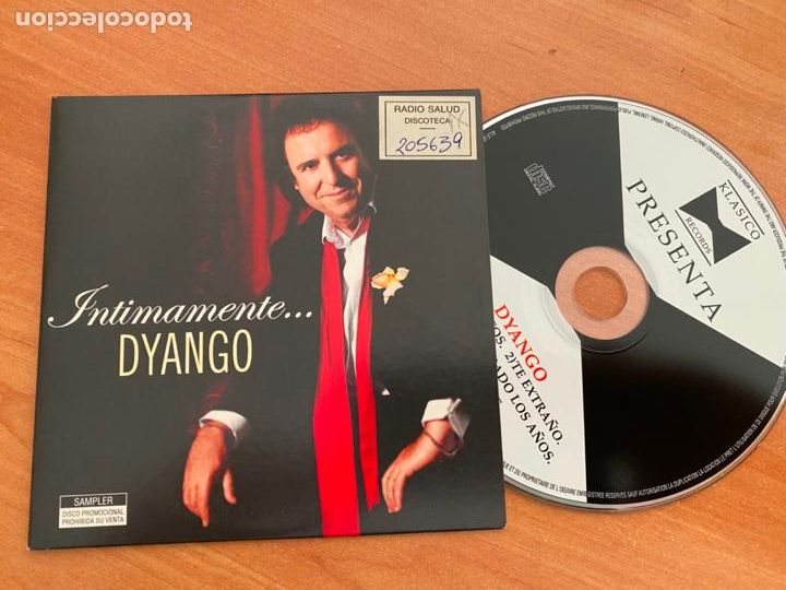CDs de m&uacute;sica: DYANGO (INTIMAMENTE) CD PROMO 4 TRACK (CDIM3) - Foto 1