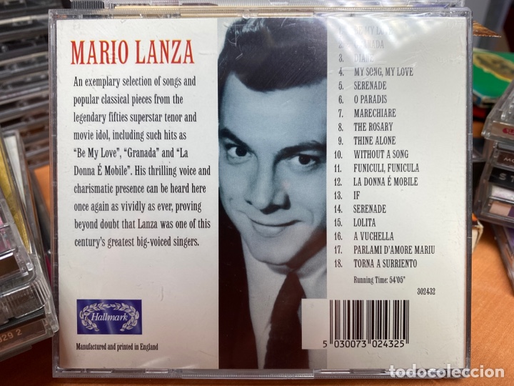 CDs de m&uacute;sica: Mario Lanza - Be My Love (CD, Comp) - Foto 2
