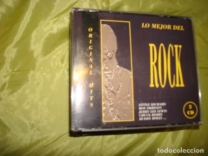 CDs de m&uacute;sica: LO MEJOR DEL ROCK. 2 CD&acute;S .IMPECABLE - Foto 1