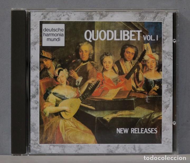 CDs de m&uacute;sica: CD. Quodlibet Vol.1. New Releases - Foto 1
