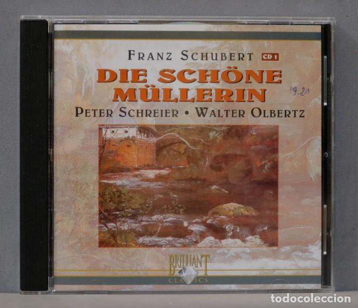 CDs de m&uacute;sica: CD. SCHUBERT. DIE SCHOBE MULLERIN. CD 1 - Foto 1