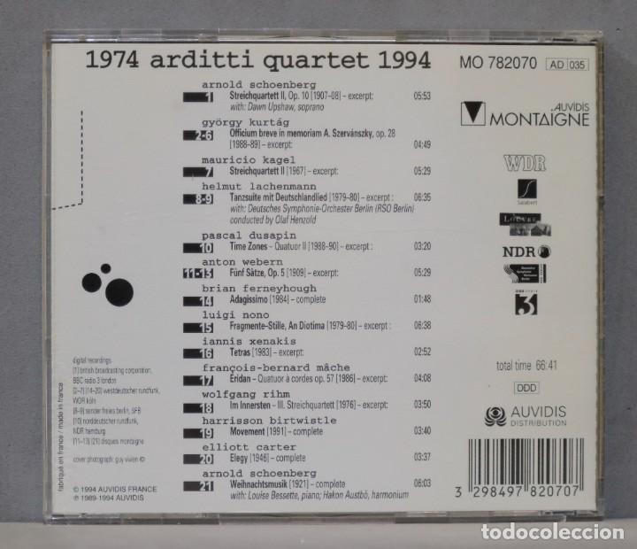 CDs de m&uacute;sica: CD. 1974-1994. Arditti Quartet - Foto 2