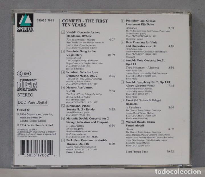 CDs de m&uacute;sica: CD. Conifer. The First Ten Years - Foto 2