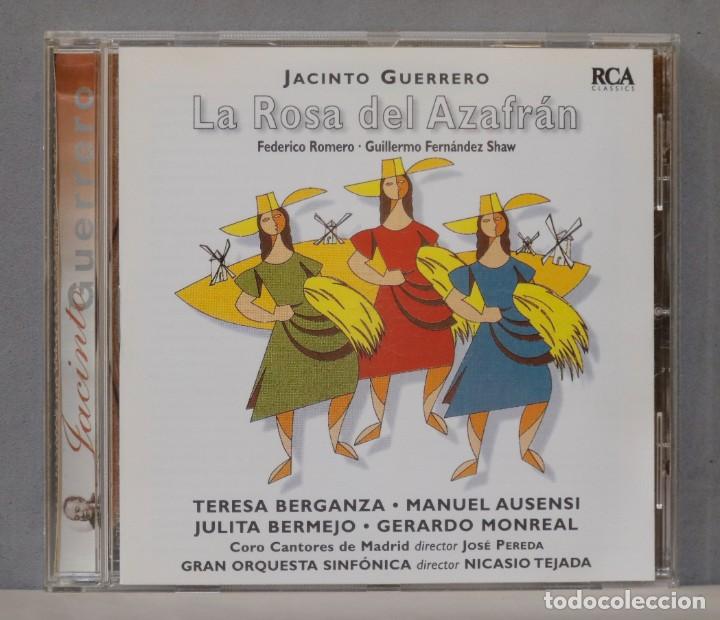 CDs de m&uacute;sica: CD. LA ROSA DEL AZAFRAN. GUERRERO - Foto 1