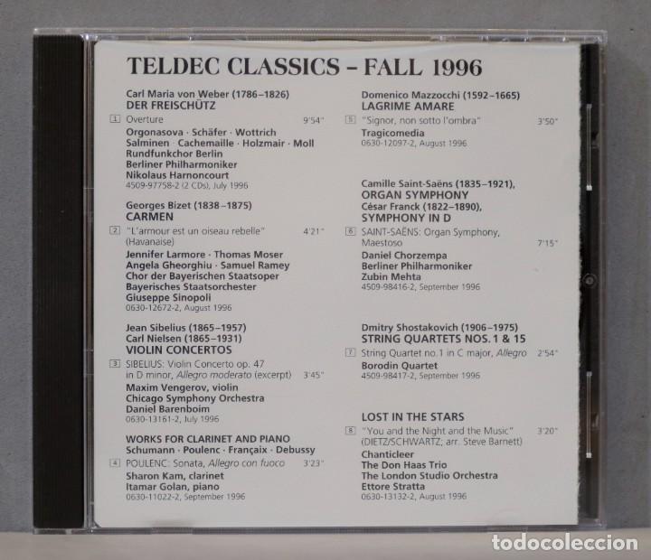 Musik-CDs: CD. TELDEC CLASSICS. FALL 1996