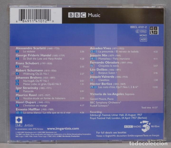CDs de m&uacute;sica: CD. DE LOS ANGELES. BBC - Foto 2