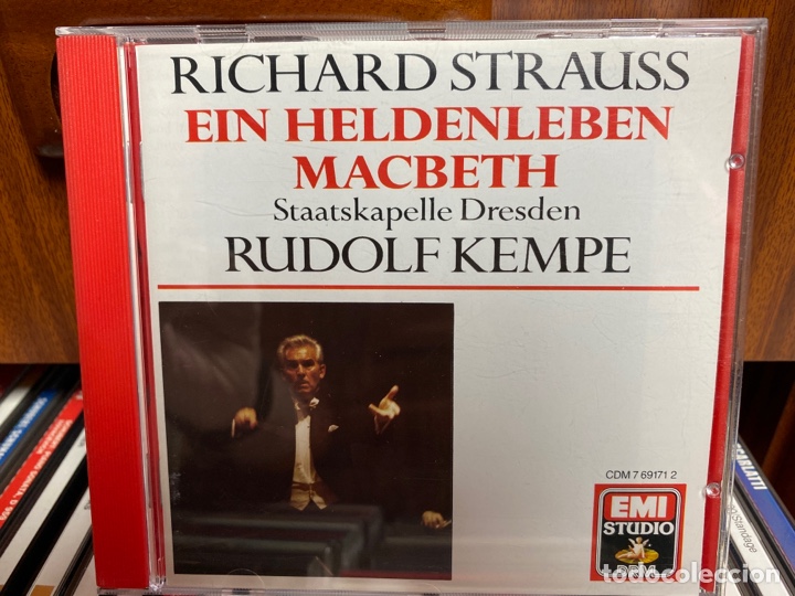 CDs de m&uacute;sica: Richard Strauss - Rudolf Kempe - Ein Heldenleben / Macbeth (CD) - Foto 1