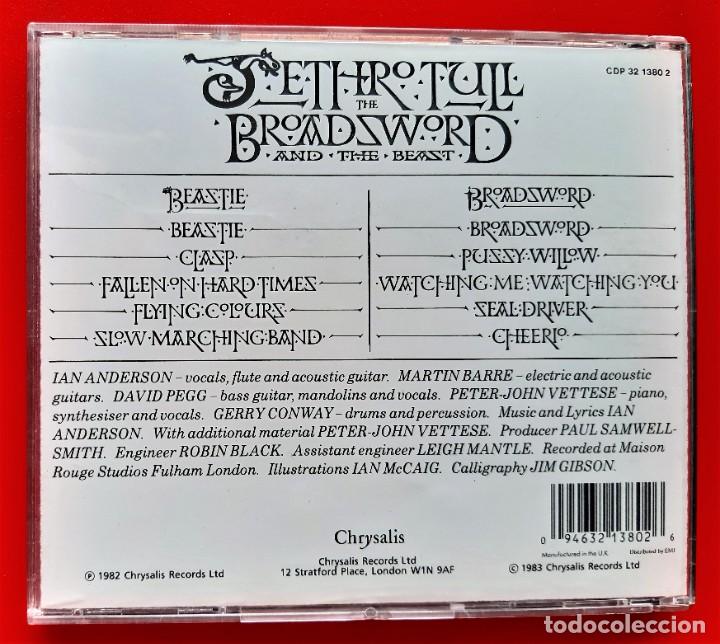 CDs de m&uacute;sica: JETHRO TULL - THE BROADSWORD AND THE BEAST CD - Foto 2
