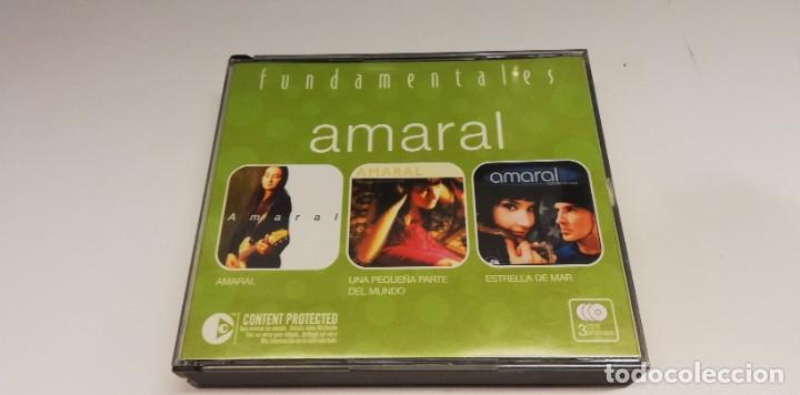 CDs de m&uacute;sica: B1C- Amaral - Fundamentales -BOX 3CD DISCO VG+ - Foto 1