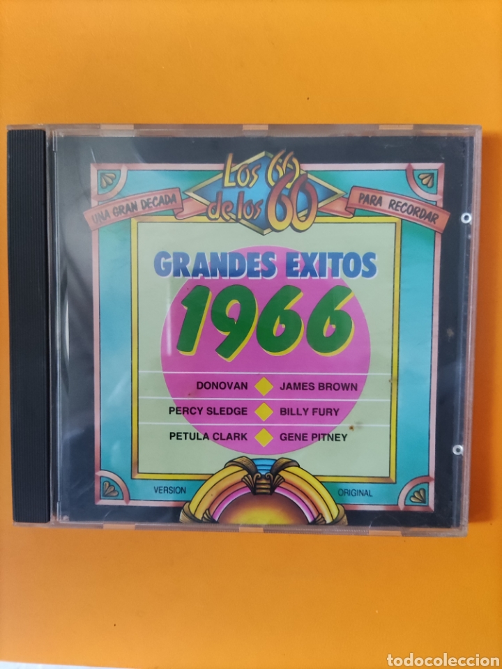 CDs de m&uacute;sica: CD- GRANDES &Eacute;XITOS - 1966. LOS 60 DE LOS 60 - Foto 1