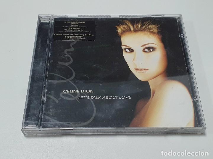CDs de m&uacute;sica: CD CELINE DION - LETS TALK ABOUT LOVE - 16 TEMAS - Foto 1