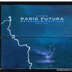 CD de Música: RACIO FUTURA - LO MEJOR. PAISAJES ELECTRICOS - SOLO LA CAJA EXTERIOR E INTERIOR Y EL DVD. Lote 298502858
