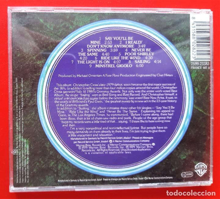 CDs de m&uacute;sica: CHRISTOPHER CROSS - CHRISTOPHER CROSS CD - Foto 2