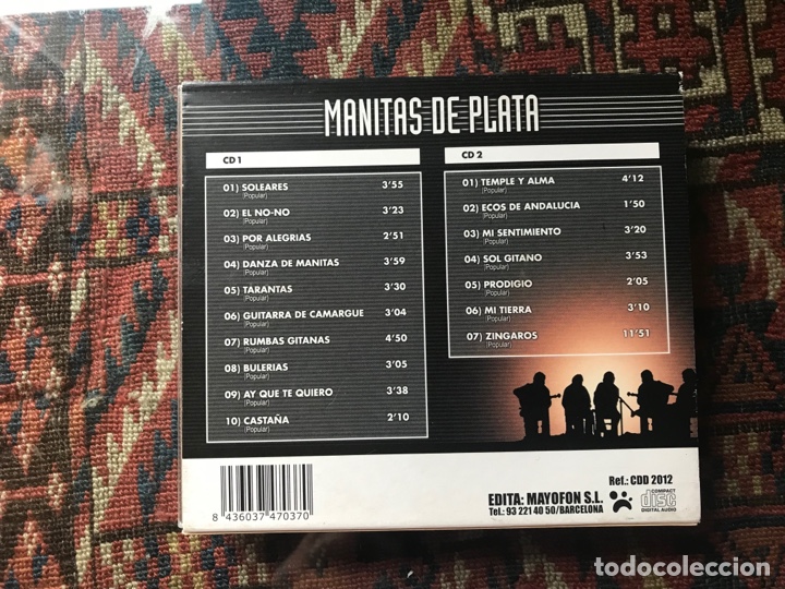 CDs de m&uacute;sica: Manitas de Plata. Ricardo Baliardo. 2 CD&rsquo;s - Foto 3