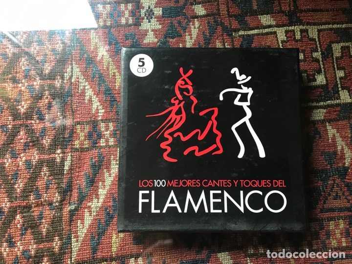 Music CDs: Los 100 mejores cantes y toques del flamenco. 5 CD&rsquo;s