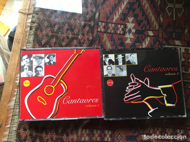 Music CDs: Cantaores. Volumen uno y volumen 2. Diez CD&rsquo;s