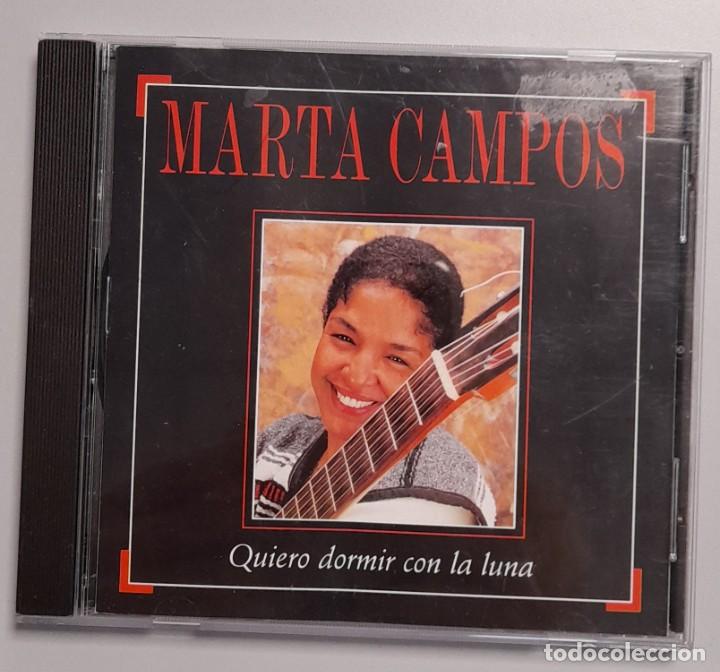 CDs de m&uacute;sica: MARTA CAMPOS - QUIERO DORMIR CON LA LUNA - Foto 1