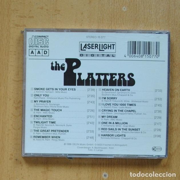 CDs de m&uacute;sica: THE PLATTERS - ONLY YOU - CD - Foto 2