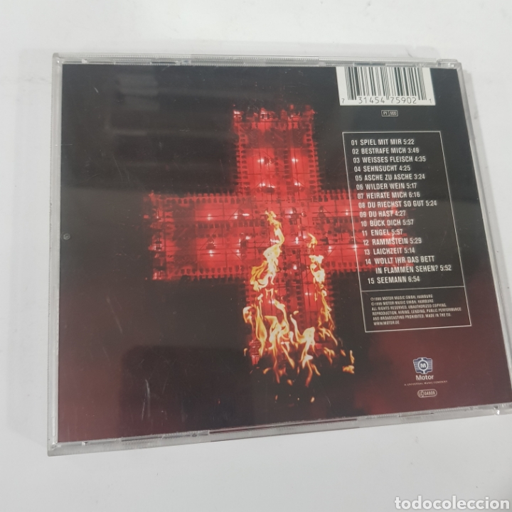 CDs de m&uacute;sica: SCD32 Rammstein &nbsp; -CD SEGUNDAMANO - Foto 2