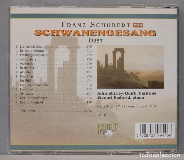 CDs de m&uacute;sica: CD. Schubert. SCHWANENGESANG. 3 - Foto 2