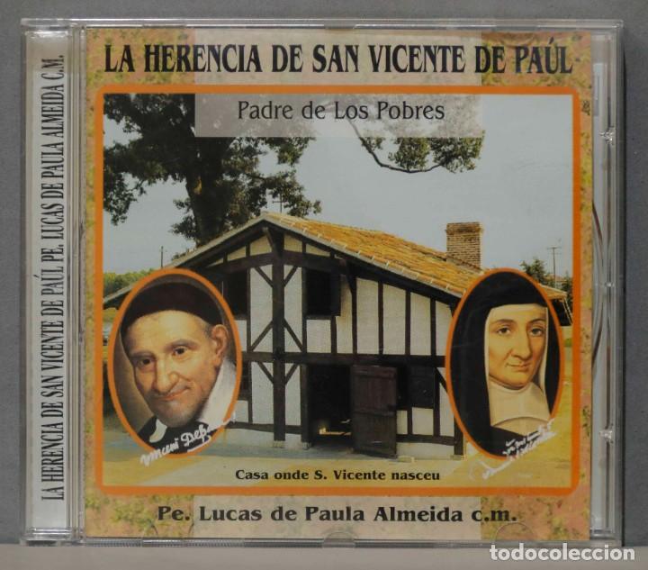 Music CDs: CD. LA HERENCIA DE SAN VICENTE DE PAUL. PADRE DE LOS POBRES. DE PAULA ALMEIDA, CM