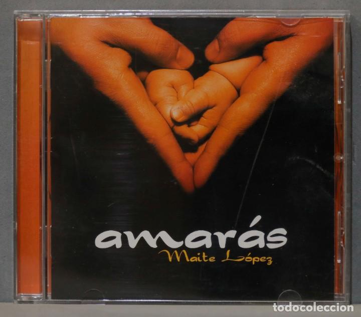 CDs de m&uacute;sica: CD. Amar&aacute;s. Maite L&oacute;pez - Foto 1