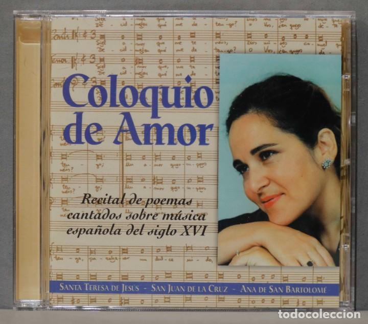 CD di Musica: CD. CD. COLOQUIO DE AMOR. RECITAL DE POEMAS CANTADOS. SONIA RIVAS. BELEN YUTE