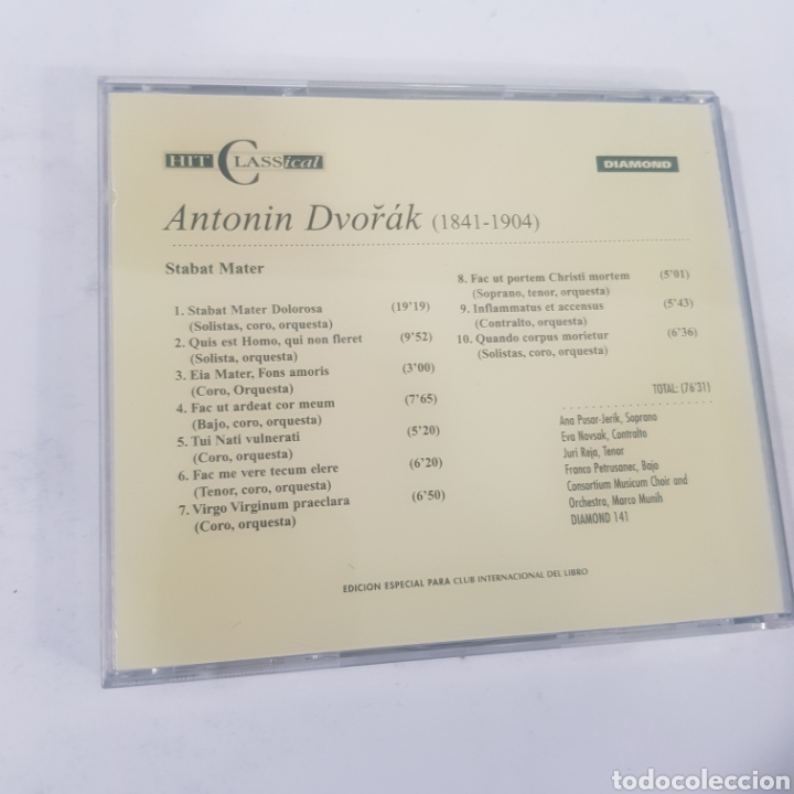 CDs de m&uacute;sica: SCD16 dvorak&nbsp; -CD SEGUNDAMANO - Foto 2
