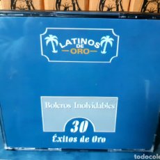 CDs de Música: MUSICA GOYO - CD ALBUM - BOLEROS INOLVIDABLES - 30 EXITOS DE ORO - LATINOS DE ORO - RARO - AA99 X072. Lote 298672873
