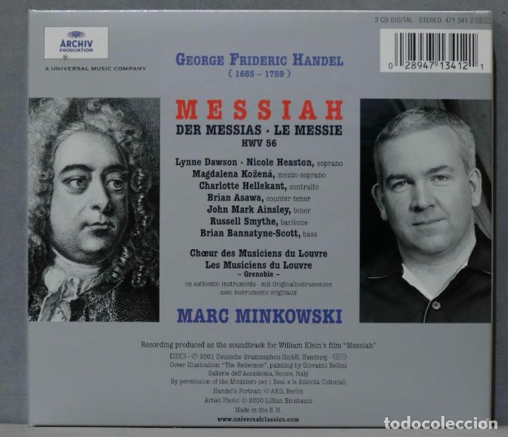CDs de m&uacute;sica: CAJA CD. Handel. Messiah. Minkowski - Foto 2