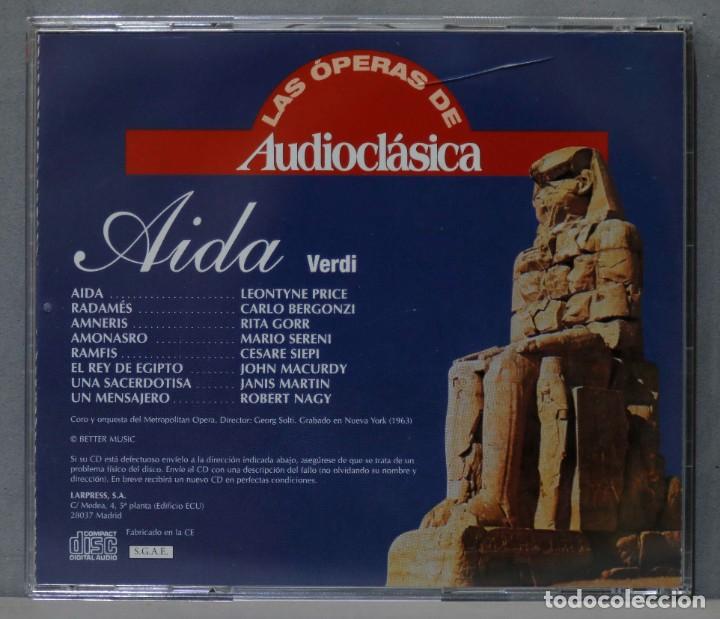 CDs de m&uacute;sica: CD. AIDA. VERDI. AUDIOCLASICA - Foto 2