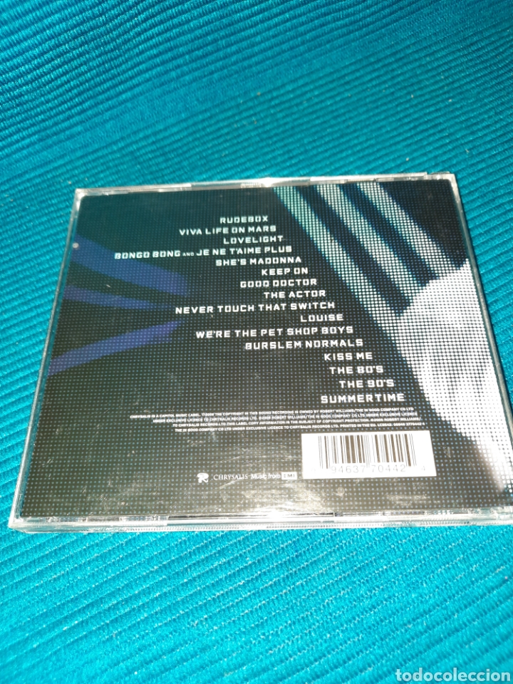CDs de m&uacute;sica: CD ROBBIE WILLIAMS RUDEBOX. 2008 - Foto 2