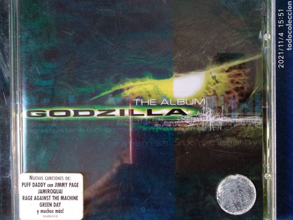 CD de M&uacute;sica: GOOZILLA, CD BANDA SONORA @