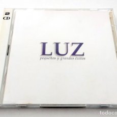 CDs de Música: CD DOBLE RECOPILATORIO DE LUZ CASAL. PEQUEÑOS Y GRANDES ÉXITOS. 1996.. Lote 298710318