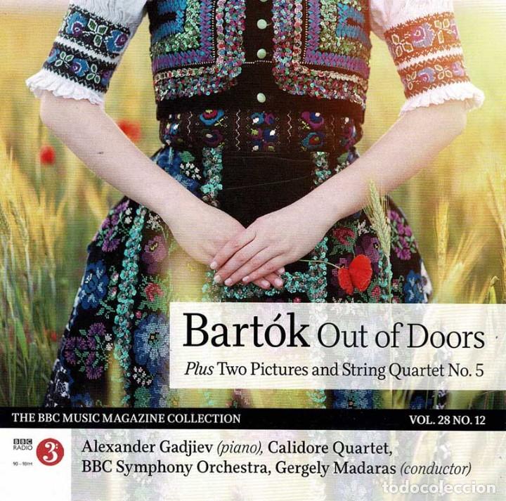 CDs de m&uacute;sica: B&eacute;la Bart&oacute;k - Out of Doors. String Quartet No. 5. CD - Foto 1
