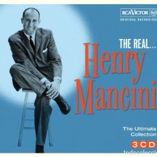 CDs de Música: HENRY MANCINI - THE REAL... HENRY MANCINI - TRIPLE CD. Lote 298762763