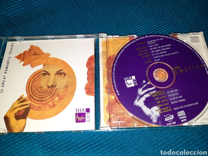 CDs de m&uacute;sica: CD PURE EMOTION SILK CUT. 1995 - Foto 3