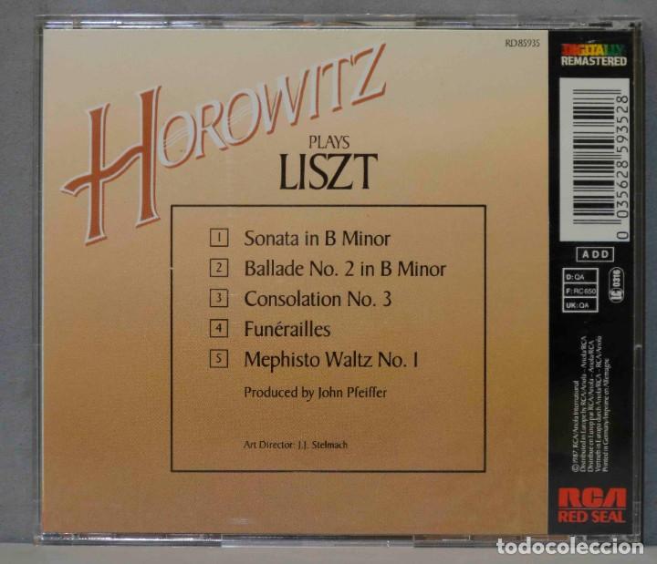 CDs de m&uacute;sica: CD. Horowitz Plays Liszt - Foto 2