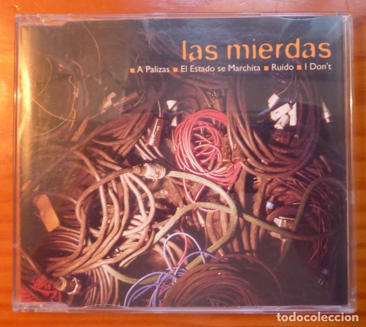 CDs de m&uacute;sica: LAS MIERDAS / A PALIZAS+3 / 1997 / CD - Foto 1