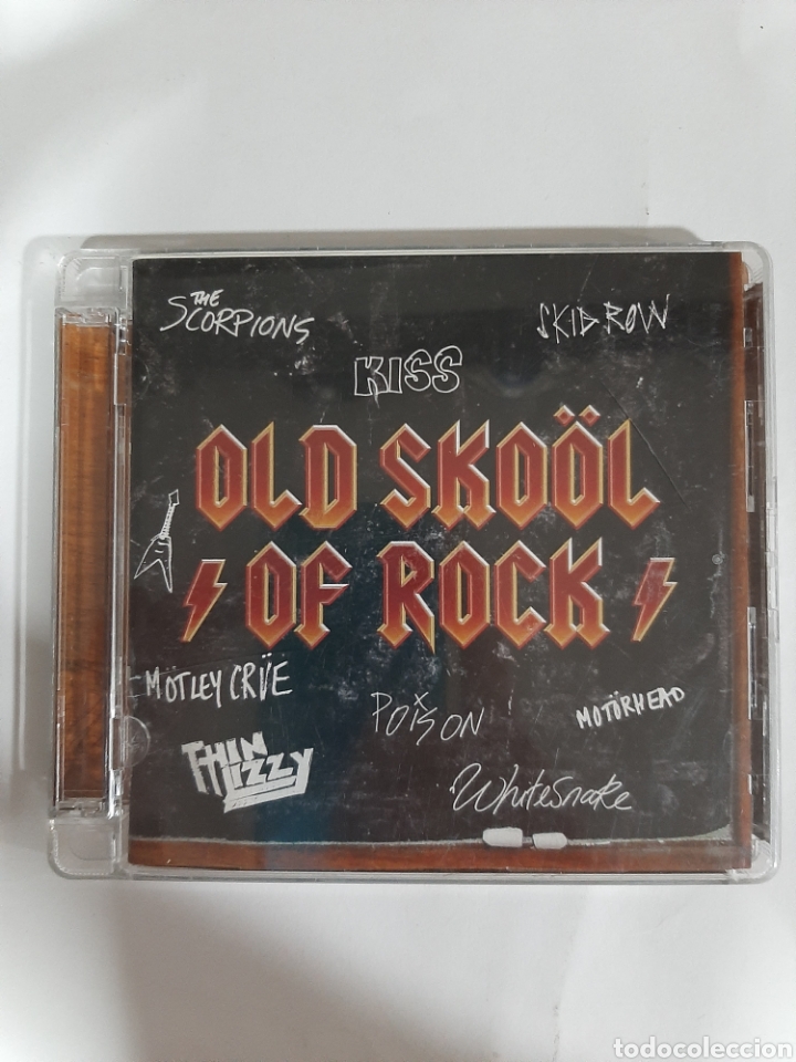 Music CDs: SCD4 Old Skool of Rock -CD SEGUNDAMANO con mucho uso
