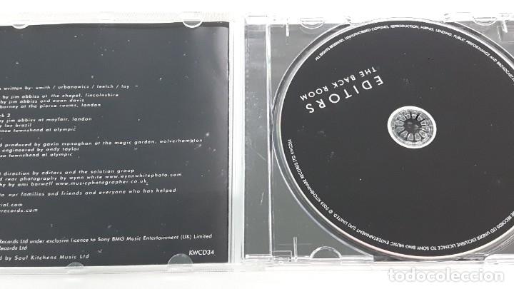 CDs de m&uacute;sica: CD EDITORS - THE BACK ROOM - Foto 2