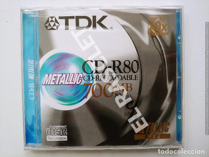 CDs de M&uacute;sica: CD-R 80 -TDK RECORDABLE - AUDIO 80 MINUTOS - PRECINTADO