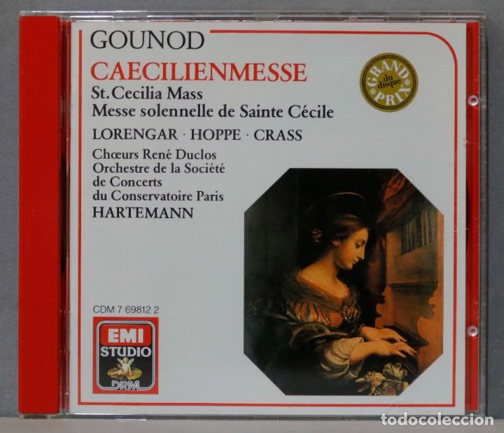 CDs de m&uacute;sica: CD. Caecilienmesse. GOUNOD. HARTMEMANN - Foto 1