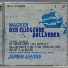 CDs de Musique: 2 CD. DER FLIEGENDE HOLLÄNDER. WAGNER. LEVINE. Lote 298969848