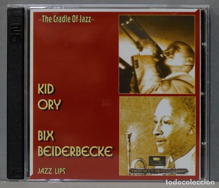 CDs de m&uacute;sica: 2 CD. Kid Ory. Bix Beiderbecke. Jazz Lips - Foto 1
