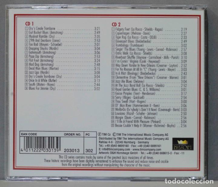 CDs de m&uacute;sica: 2 CD. Kid Ory. Bix Beiderbecke. Jazz Lips - Foto 2