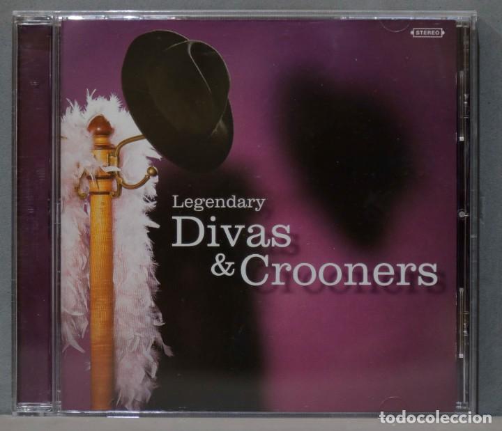 CDs de m&uacute;sica: CD. Legendary Divas & Crooners - Foto 1