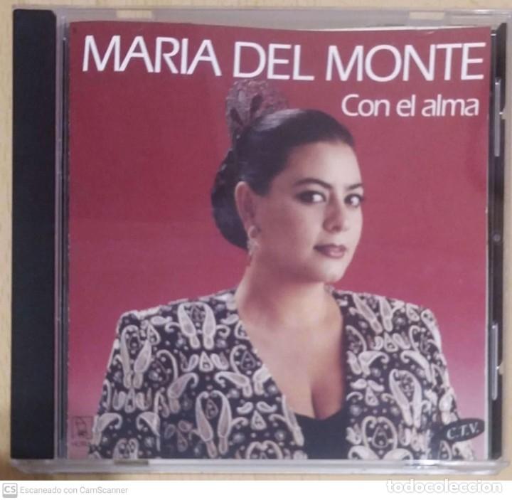 CDs de m&uacute;sica: MARIA DEL MONTE (CON EL ALMA) CD 1992 HORUS - Foto 1